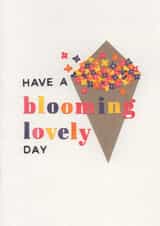 Cute birthday card - Have a blooming lovely day created by Stacey Knights