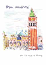 Funny Anniversary Card for Significant Other - Holiday Card - Happy Anniversary created by Vicky Kuhn