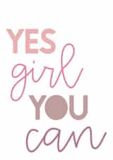 Motivational Card for Daughter, Friend, Niece created by The Hidden Shed