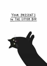 Happy Birthday Human - A Present From the Cat created by Paper Edges