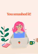 Fun Congratulations New Job Card! created by Martha Ratcliff Illustration