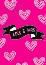 LGBTQ wedding card created by Lily the Print