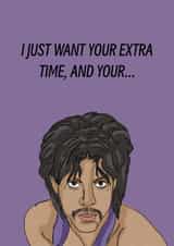 Flirty Prince Card for Significant Other - Inspired by Prince - KISS created by Saluki Studio