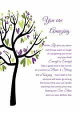 Friend Support You are Amazing created by Unique Word Designs