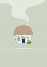 Cute Welcome Home Card created by Grandma Keiko