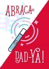 Funny Card for Partner, New Dad - Magic Wand - Abraca-DAD-ya! created by Mum Rain or Shine