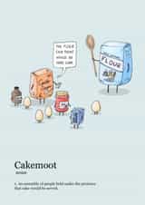 Cute Birthday Card - Cakemoot created by Lee Hunt