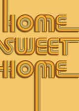 Home Sweet Home- Retro New Home Card created by Jen James
