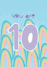 You Are 10 - Happy 10th Birthday created by @Laura Lonsdale Designs