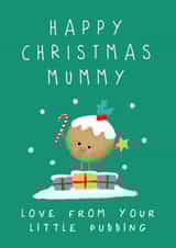 Cute Christmas Card - Mummy - From the Kids created by Painted Parasol Studio