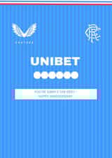 Anniversary Card | Football Fan | Rangers Club created by DesignedbyMC