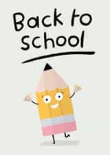 Cute Good Luck Card - Back to School created by Lisa Greener