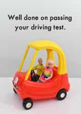 Funny Congratulations Card - Driving Test created by Bold & Bright Cards