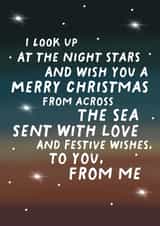 Cute Christmas Card - Across the Miles created by Pickled Prints