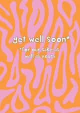 Cheeky Get Well Card - For Our Sake created by @Laura Lonsdale Designs