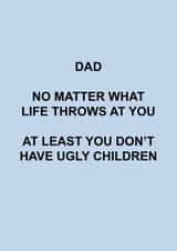 Dad Funny Birthday Card created by Roxy Doodles