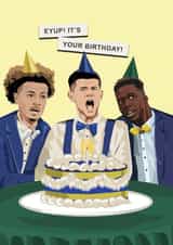 Leeds United Birthday Card | Eyup It's Your Birthday! created by Scored It