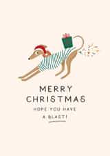 Funny Christmas Card - Dog Confetti created by Studio Mads