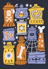 Pretty Halloween Card created by Natalia Gonzalez