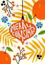 Cute Christmas Card - Hand Illustrated Bold created by AbiGoLucky