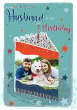 Personalised Birthday Photo Card created by IC&G - Photo2023 Cake Birthday Personalised Photo Card 22158