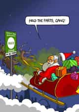Funny Christmas Card - ULEZ Zone created by Bryony Jackson Walters