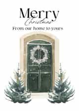 From our home to yours - Christmas card created by Natasha Page