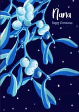 Pretty Christmas card - Nana created by Rocket68