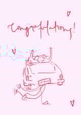 Pretty Wedding Card - Congratulations - LGBTQ+ Male created by Bellynam Studio