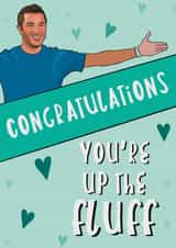 Funny congratulations on pregnancy card - Gino Da'Campo created by Peatree Art
