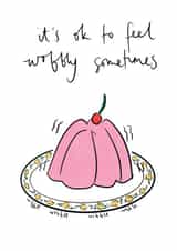 Heartfelt Thinking of You Card - Wobbly created by Bellynam Studio