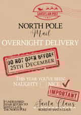 Cute Christmas Card - North Pole Mail created by Char's Designs