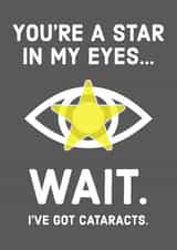 Cheeky insult card for a celebration created by Bellevue Gift