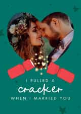 Personalised Christmas Photo Card created by The Cake Thief - husband wife Christmas Personalised Photo Card 4182