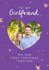 Personalised Christmas Photo Card created by The Cake Thief - Cute Christmas Photo Card - Girlfriend - First Christmas