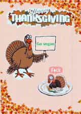 Thanksgiving - happy turkey day - vegan - happy Thanksgiving created by LilBirdy101
