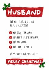 A Funny Christmas for Your Husband, or Is He Really Santa ? created by Waffle & Faff