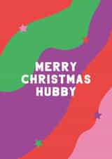 Cute, colourful christmas card for your hubby. created by Seabird Studio