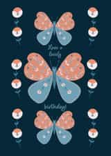 A lovely butterfly birthday card for a lovely person! created by Her Joyful Heart