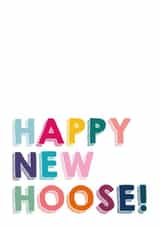 Happy New Hoose Scottish Slang Card - New Home - House - Funny Banter created by Kalloway Design