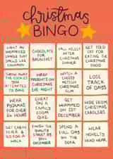 Funny Christmas Card - Christmas Bingo created by Oh, Laura