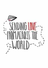 Sending Love Across The World created by Lorna Davey