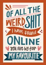 Funny Valentine's Day - Online Dating Card created by AbiGoLucky