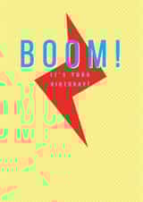 Boom! It's Your Birthday! - Fun Birthday Card created by Paperlink and Meraki Greeting Cards