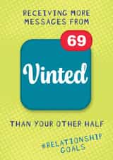 Funny Relationship Goals - Birthday / Valentines Card created by NICOLA TRAVIS