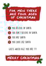 A Funny Christmas For The Men In Your Life, or Are They Really Santa? created by Waffle & Faff