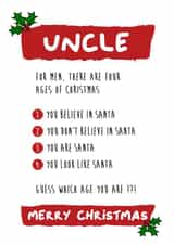 A Funny Christmas for Your Uncle, or Is He Really Santa ? created by Waffle & Faff