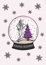 Seasons Creepings Alternative Christmas Card created by Tony Tree