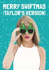 Taylor Swift Christmas Card - Swiftmas Pun created by AbiGoLucky