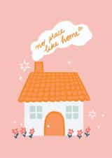 Cute housewarming card - No Place Like Home created by Hello Elks